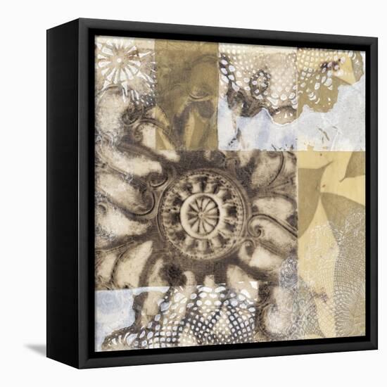 Iron Filigree I-Jennifer Goldberger-Framed Stretched Canvas