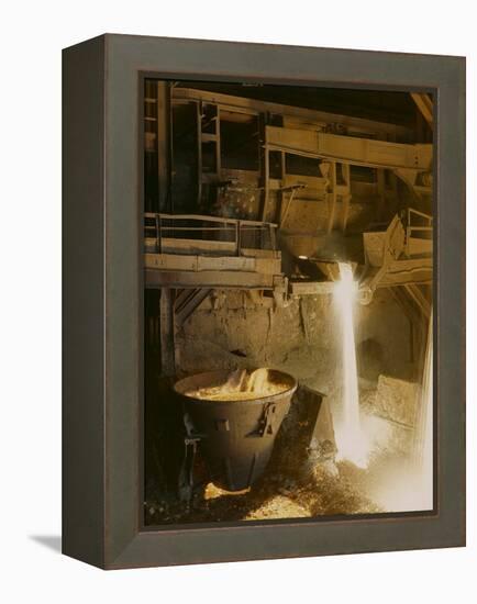 Iron Forge, Bethlehem, Pennsylvania-Fritz Goro-Framed Premier Image Canvas