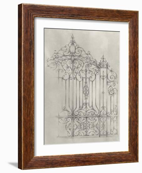 Iron Gate Design II-Ethan Harper-Framed Art Print