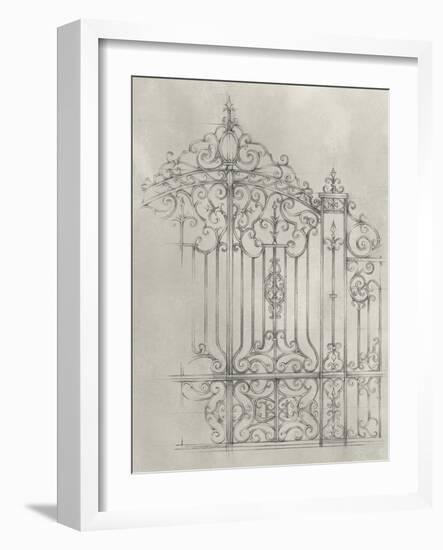 Iron Gate Design II-Ethan Harper-Framed Art Print