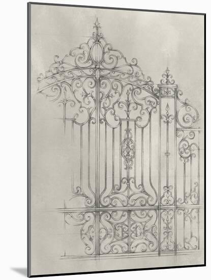 Iron Gate Design II-Ethan Harper-Mounted Art Print