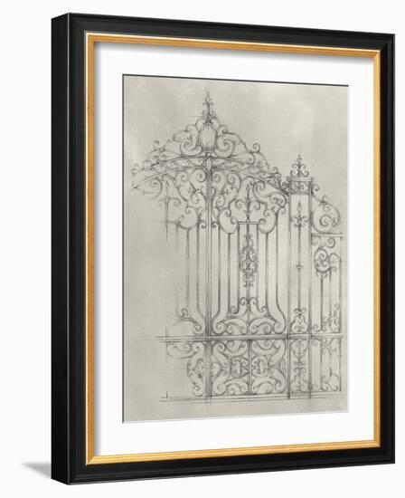 Iron Gate Design II-Ethan Harper-Framed Art Print