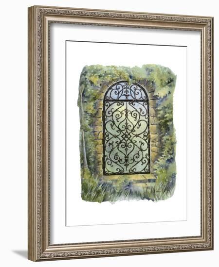 Iron Gate II-M^ Wagner-Heaton-Framed Art Print