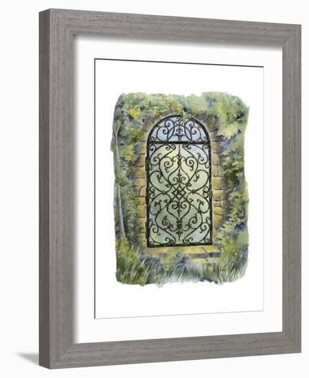 Iron Gate II-M^ Wagner-Heaton-Framed Art Print