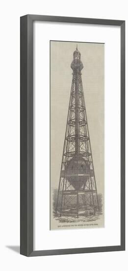 Iron Lighthouse for the Mouths of the River Ebro-null-Framed Giclee Print