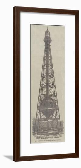 Iron Lighthouse for the Mouths of the River Ebro-null-Framed Giclee Print