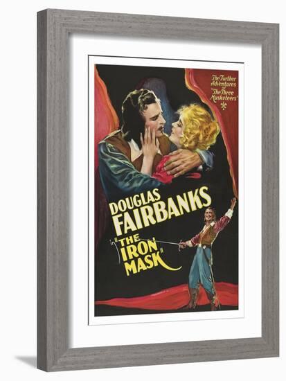 Iron Mask-null-Framed Art Print