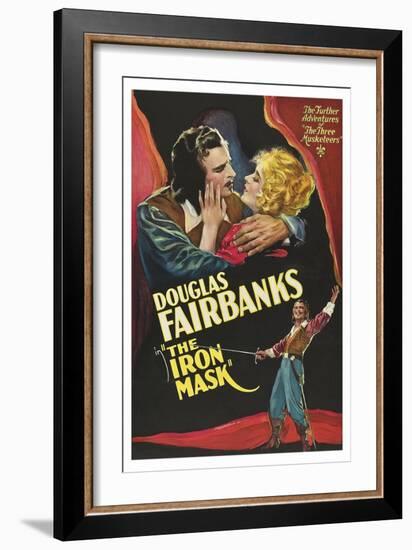 Iron Mask-null-Framed Art Print