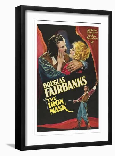 Iron Mask-null-Framed Premium Giclee Print