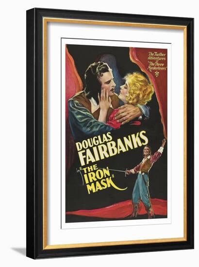 Iron Mask-null-Framed Premium Giclee Print