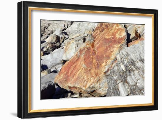 Iron Oxide Deposit-Victor De Schwanberg-Framed Photographic Print