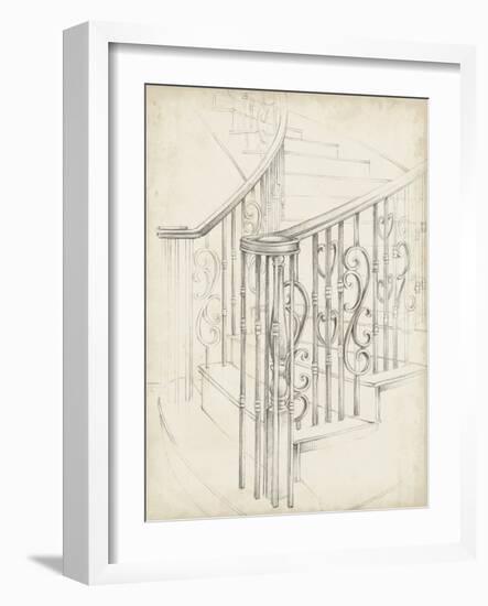 Iron Railing Design II-Ethan Harper-Framed Art Print