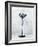 Iron Sculpture with Glass Paste Set in the Base and at the Top-null-Framed Giclee Print