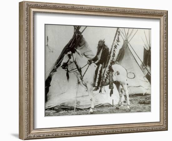 Iron Tail, Sioux Chief, Early 1900s-Science Source-Framed Giclee Print