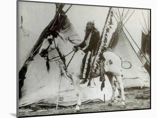 Iron Tail, Sioux Chief, Early 1900s-Science Source-Mounted Giclee Print