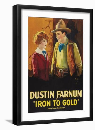 Iron to Gold-null-Framed Art Print