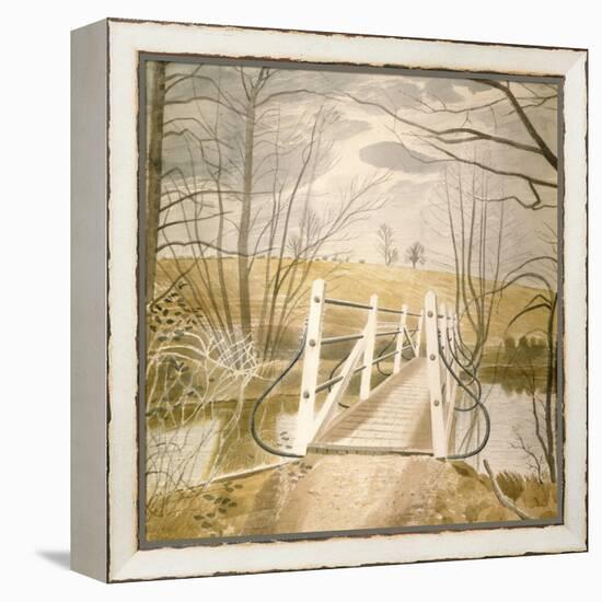 Ironbridge at Ewenbridge-Eric Ravilious-Framed Premier Image Canvas