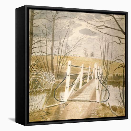 Ironbridge at Ewenbridge-Eric Ravilious-Framed Premier Image Canvas