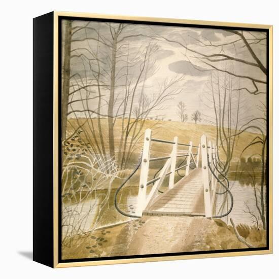 Ironbridge at Ewenbridge-Eric Ravilious-Framed Premier Image Canvas