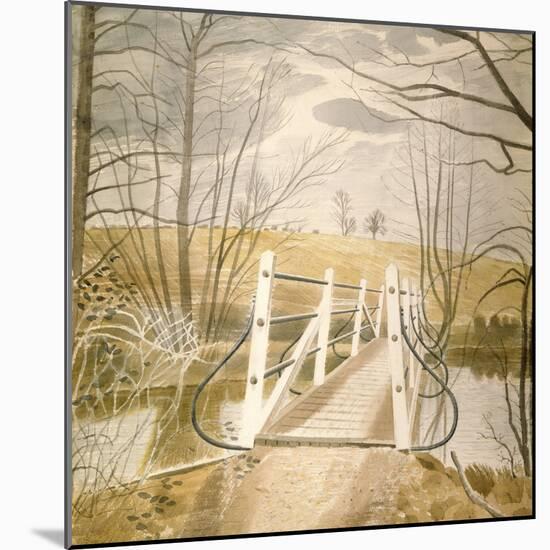 Ironbridge at Ewenbridge-Eric Ravilious-Mounted Giclee Print