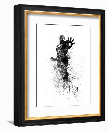 Ironman Watercolor-Jack Hunter-Framed Art Print