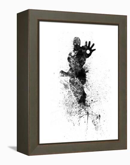 Ironman Watercolor-Jack Hunter-Framed Stretched Canvas