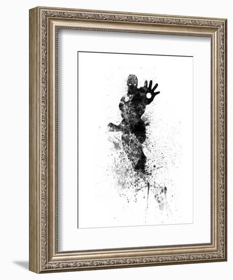 Ironman Watercolor-Jack Hunter-Framed Premium Giclee Print