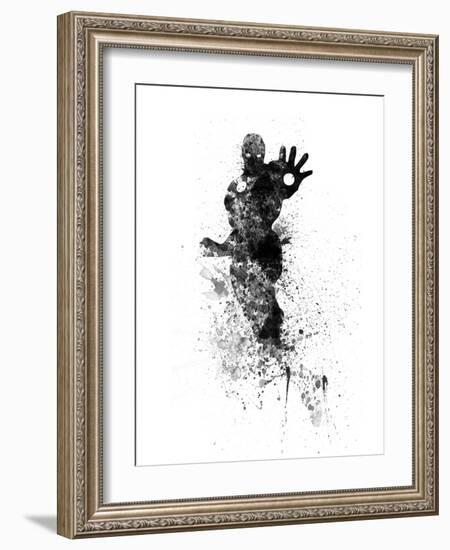 Ironman Watercolor-Jack Hunter-Framed Art Print