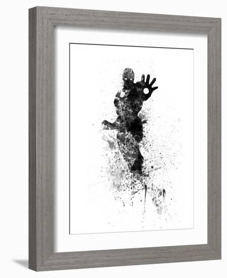 Ironman Watercolor-Jack Hunter-Framed Art Print