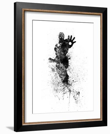 Ironman Watercolor-Jack Hunter-Framed Art Print