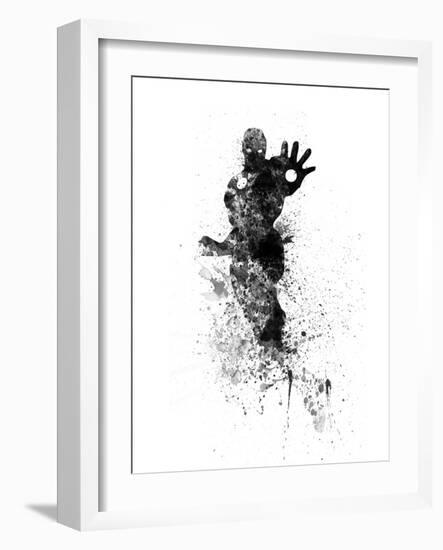 Ironman Watercolor-Jack Hunter-Framed Art Print