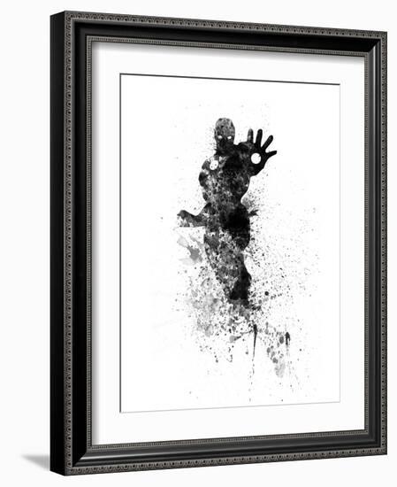 Ironman Watercolor-Jack Hunter-Framed Art Print