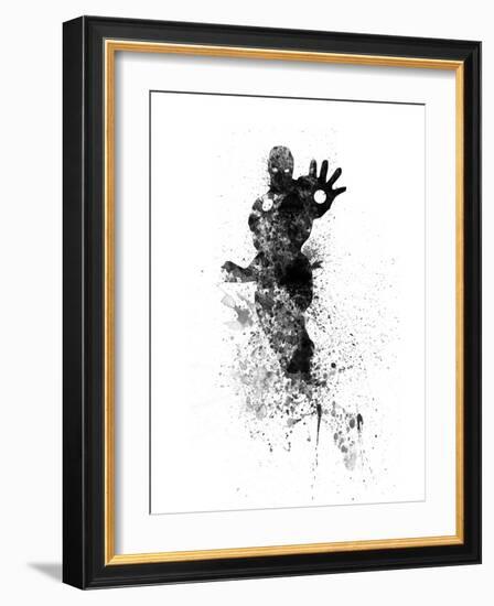 Ironman Watercolor-Jack Hunter-Framed Art Print