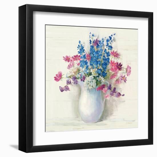 Ironstone Bouquet II Bright-Carol Rowan-Framed Art Print