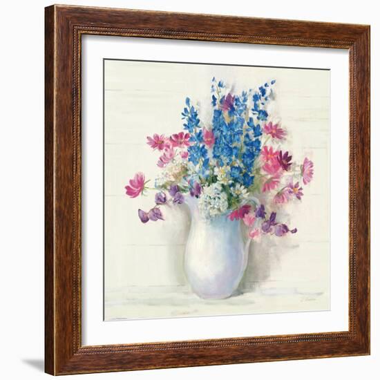 Ironstone Bouquet II Bright-Carol Rowan-Framed Art Print