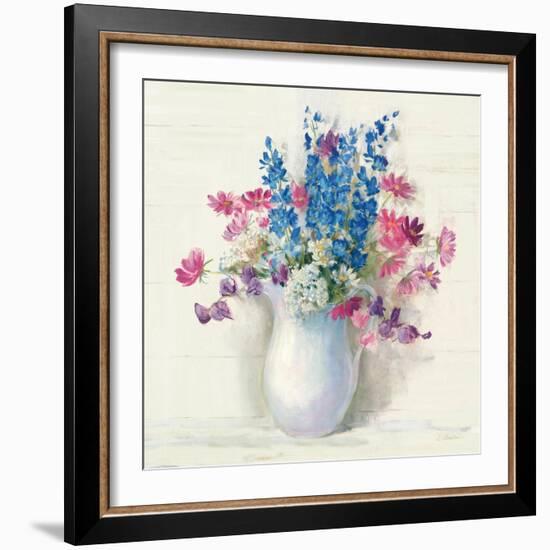 Ironstone Bouquet II Bright-Carol Rowan-Framed Art Print