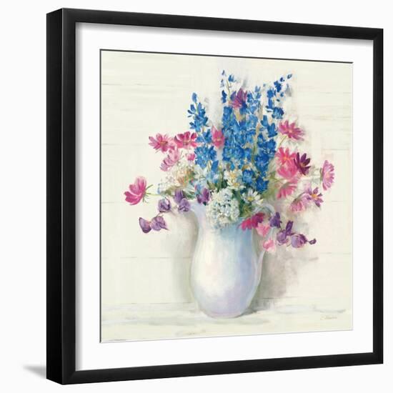 Ironstone Bouquet II Bright-Carol Rowan-Framed Art Print