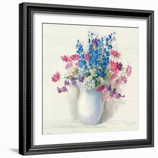 Ironstone Bouquet II Bright-Carol Rowan-Framed Art Print