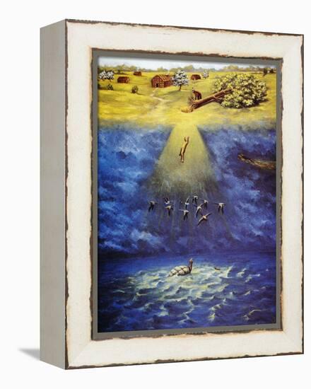 Iroquois Creation Myth-Ernest Smith-Framed Premier Image Canvas