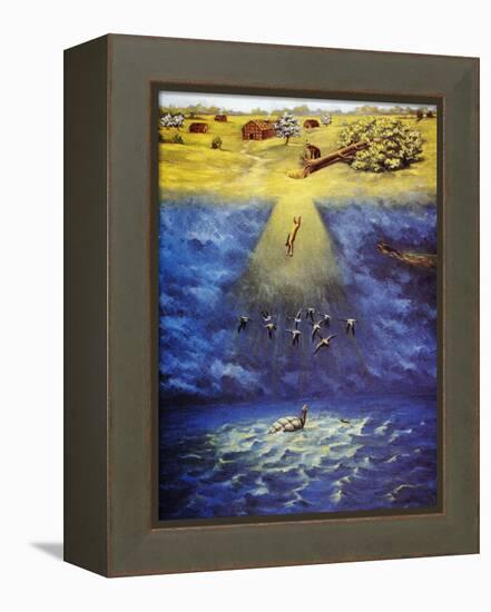 Iroquois Creation Myth-Ernest Smith-Framed Premier Image Canvas