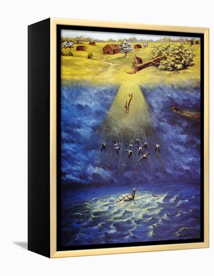 Iroquois Creation Myth-Ernest Smith-Framed Premier Image Canvas