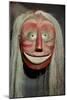 Iroquois false-face mask which belonged to a member of the 'False Face Band'. Artist: Unknown-Unknown-Mounted Giclee Print