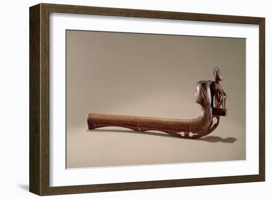 Iroquois Pipe, C.1725-American School-Framed Giclee Print