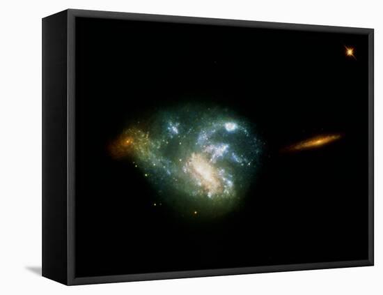 Irregular Galaxy NGC 7673-null-Framed Premier Image Canvas