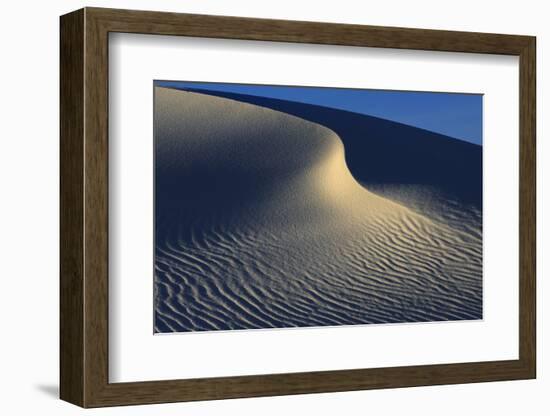 Irregular Ripples On Gypsum Sand Dunes Created By High Winds-Jouan Rius-Framed Photographic Print