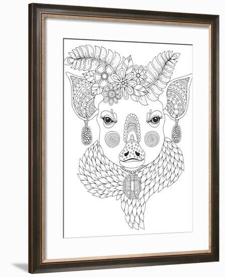 Irresistible Animals 9-Hello Angel-Framed Giclee Print