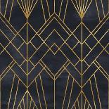 Seamless Geometric Pattern on Paper Texture. Art Deco Background-Irtsya-Art Print