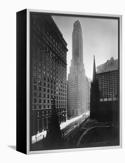 Irving Trust Company Building, New York-Irving Underhill-Framed Premier Image Canvas