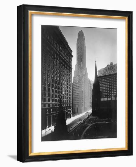 Irving Trust Company Building, New York-Irving Underhill-Framed Photographic Print