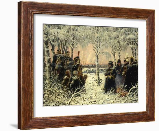 Is Armed? Shooting!, 1899-1900-Vasili Vasilyevich Vereshchagin-Framed Giclee Print